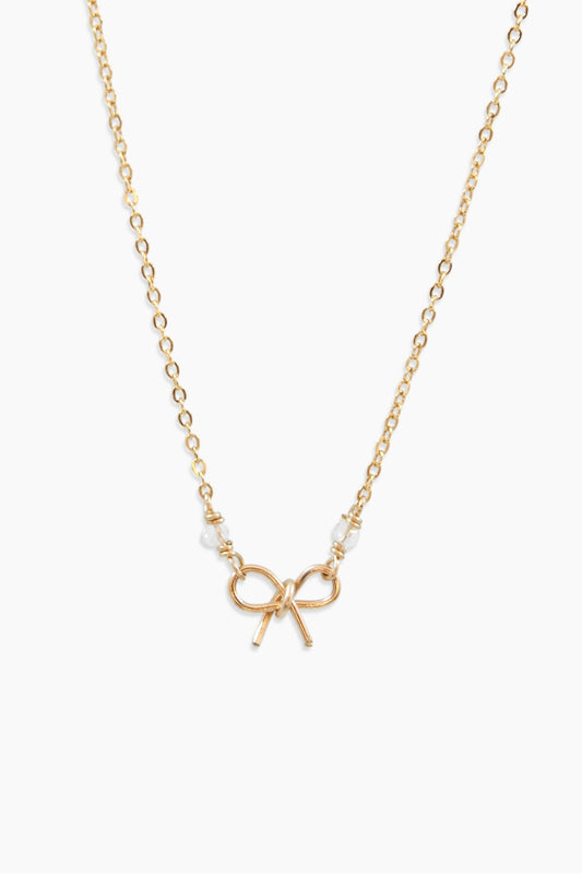 Bow Necklace