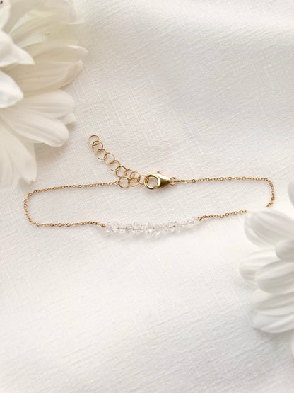 Herkimer Diamond Bracelet