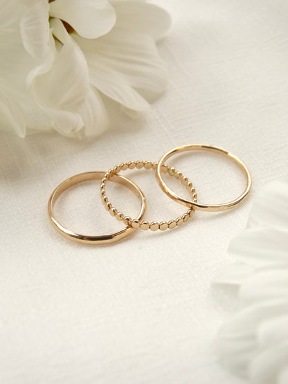 Simple Stacking Ring